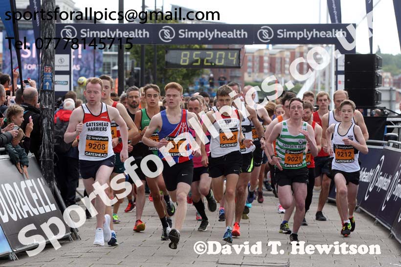 Simplyhealth Great North Run 5k. Photo: David T. Hewitson/Sports for All Pics